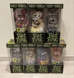 【お得】 RATFINK 7体 ★全メタリック仕様★ WACKY WOBBLER 楽天市場】FUNKO Wacky Wobbler RAT FINK （メタリックグリーン