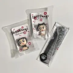 【匿名】セリア ベティブープ フィギュア 折りたたみコーム 3点セット
