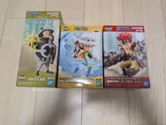 ワーコレ パシフィスタ トラファルガー・ロー ユースタス・キッド フィギュア3体