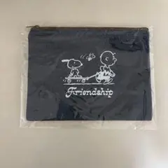 スヌーピーデニム風ポーチ
