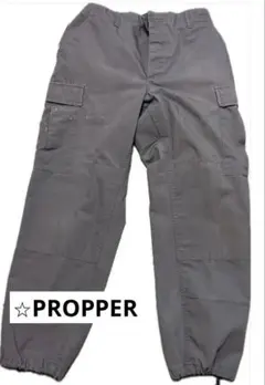 PROPPER グレー カーゴパンツ