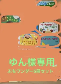 【ゆん様専用】ぷちワンダー絵本5冊