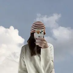 クロシェハット　クラッシャーハット　ビーニー　バケハ　バケットハット