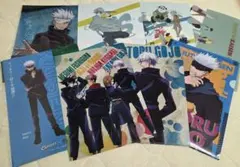 呪術廻戦　五条悟　虎杖悠仁　伏黒恵　狗巻棘　七海建人　クリアファイル　非売品