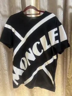 MONCLER ピクセルロゴ Tシャツ ホワイト XL - メルカリ
