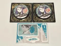 ハイキュー‼︎ 及川徹　バースデー缶バッジ　名場面ジオラマフィギュア2023