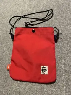 CHUMS チャムス サコッシュ ショルダーバッグ レッド