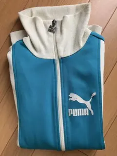 PUMA ターコイズ フルジップジャケット サイズ10