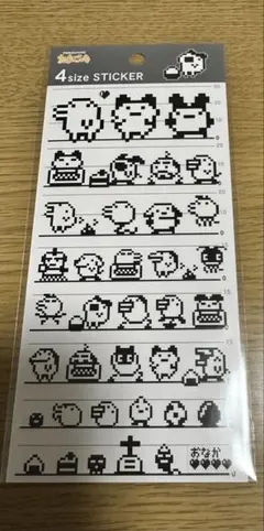 4size STICKER たまごっち