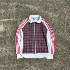 【古着】00s OLD adidas トラックジャケット ピンク y2k 平成
