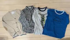 男の子120長袖半袖セット