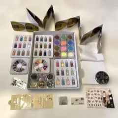 ラメ ホロ ストーン まとめ売り　ネイル　レジン　ジェル