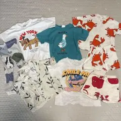 キッズ服 Tシャツセット 90.92中心