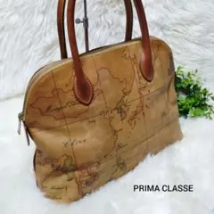 PRIMA CLASSE　プリマクラッセ　世界地図　トートバッグ　ハンドバッグ