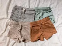 H&M ベビーボトムス 4点セット 6-9m＆9-12m