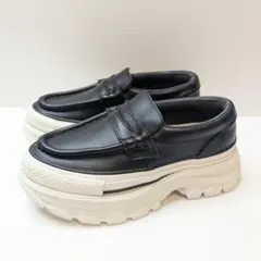 未使用に近い コンバース オールスター トレックウエーブ ローファー 23cm