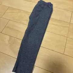 ユニクロ　グレー　レギンス　10分丈