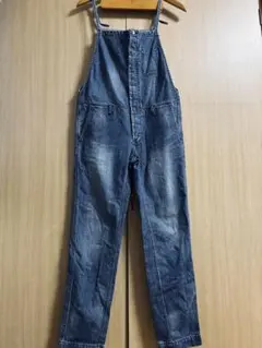 ❤️HEART MARKETオーバーオール しっかり生地のオールデニムFree