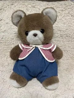 サンアロー　なかよしAmie クマ　ぬいぐるみ　中古品 サンアロー なかよしAmie クマ ぬいぐるみ 中古品 - メルカリ