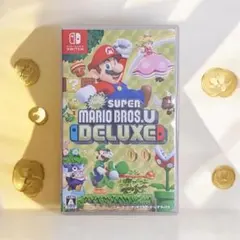 【美品】Newスーパーマリオブラザーズ U デラックス Switch 動作確認済
