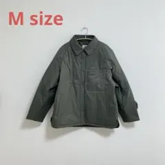 カーキ キルティングジャケット