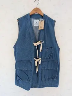 ニコアンド新品☆C-1風デニムベスト