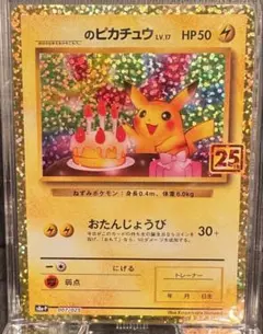 2025年最新】25th ピカチュウ 誕生日の人気アイテム - メルカリ