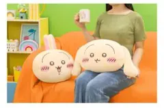 ちいかわ うさぎだらけくじ B賞 フェイスクッション ２種セット