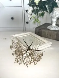 成人式結婚式卒業式　髪飾り　かすみ草ゴールド