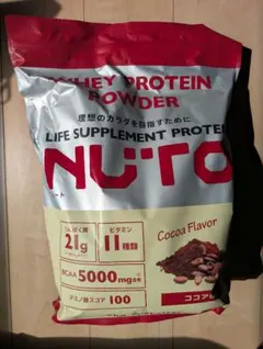 新品未開封 NUTO ホエイ プロテイン パウダー ココア味3kg ニュート 