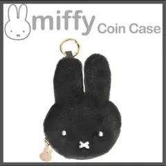 新品 タグ無し ミッフィー コインケース フェイスシリーズ ファー ポーチ