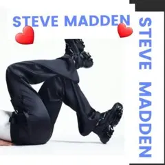 Steve Madden 厚底 ボリュームスニーカー ブラック24cmのサムネイル