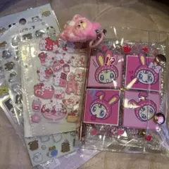 シール帳 A7 10シート シール 完成品 うるちゅる サンリオ マイメロ