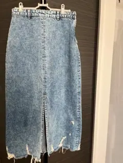 ZARA☆デニムロングスカート　XSサイズ