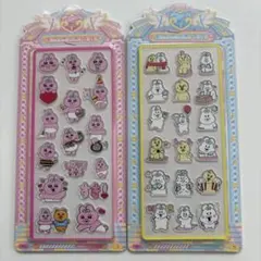 おぱんちゅうさぎ んぽちゃむ アクリルシール 2枚セット