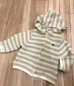 ポロベビー　ニットカーディガン