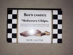 See's CANDIES Molasses Chips 113gのサムネイル