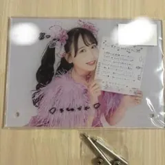 FRUITSZIPPER松本かれん サイン入りアクリルパネル - メルカリ