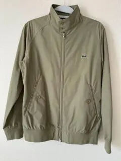 LACOSTE オリーブ ジップアップジャケット US S