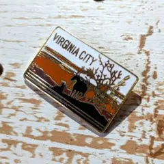 USビンテージ　VIRGINIA CITY　ピンバッジ