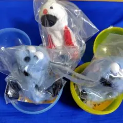 パペットスンスン フィンガーパペットぬいぐるみ ガチャ【3種セット】