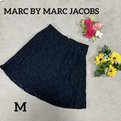 MARC BY MARC JACOBS レーススカート ミニ 紺色 Mサイズ