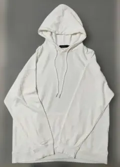 メンズ RAGEBLUE ホワイトパーカー Mサイズ