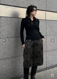 UND CRUSHED BERMUDA PANTS