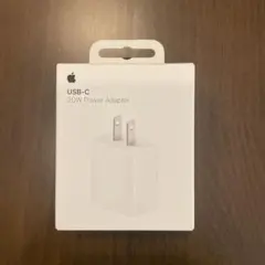 Apple純正　急速充電器 20W USB-C Power Adapter