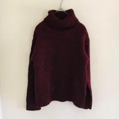 GEORGES RECH 【S】タートルネックニット　ウール　厚手