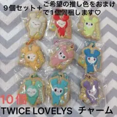 ⑤9種コンプリート ＋1 TWICE LOVELYSビスケットチャーム ラブリー