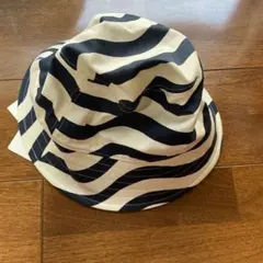 新品未使用タグ付　ユニクロマリメッコバケットハット ネイビー 55-58cm