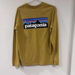 patagonia 長袖Tシャツ Sマスタード