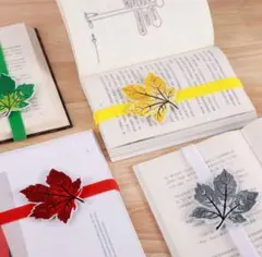 ブックマーカー しおり 4本セット 栞 本 ブックマークマーカー 本に挟む